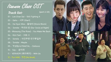 Full album Itaewon Class OST part 1~10 - 이태원 클라쓰 OST - YouTube