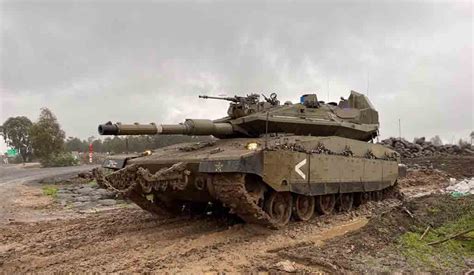 Israeli Defence Force's new battle tank: the Merkava 4 "Barak ...