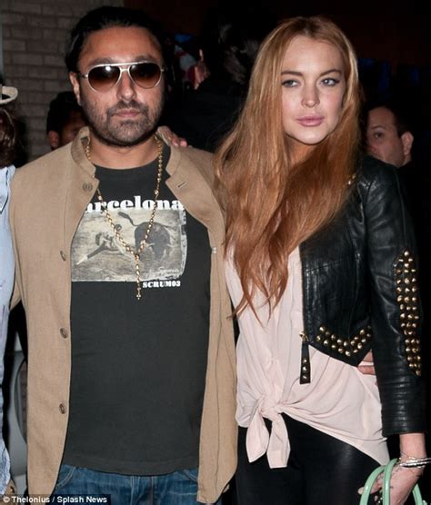 Lindsay Lohan 'out till 1am' with troubled pal Vikram Chatwal | Daily Mail Online