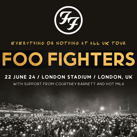 2 X FOO FIGHTERS LONDON STADIUM TICKETS + £500 - Rev Comps