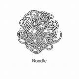 Coloring Pages Spaghetti sketch template