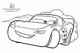 Lightning Mcqueen Coloring Pages FREE 2025  And Learn sketch template