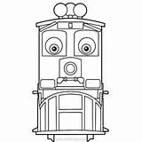 Chuggington Coloring Pages Brewster The British Hybrid Diesel  sketch template