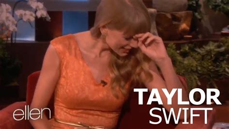 VIDEO Taylor Swift Ataque Emocional en "Ellen" - YouTube