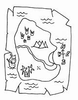 Treasure Map Coloring Pages Free Printable PDF sketch template