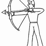 Archery Coloring Pages Printable For Free Download sketch template
