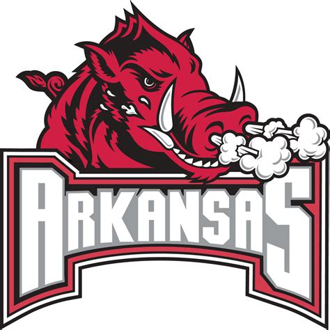 Arkansas Razorbacks Secondary Logo - NCAA Division I (a-c) (NCAA a-c ...