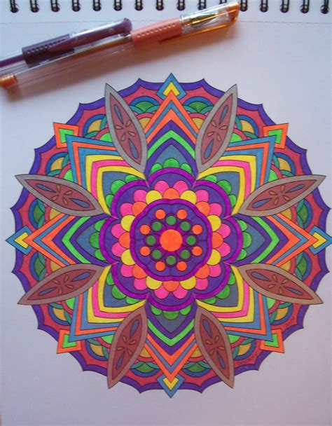 ColorIt Mandalas to Color Volume 1 Colorist: Ooma De #adultcoloring #coloringforadults #mandalas ...