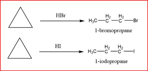 Reactions of cyclopropane and Cyclobutane - Pharmacareerinsider