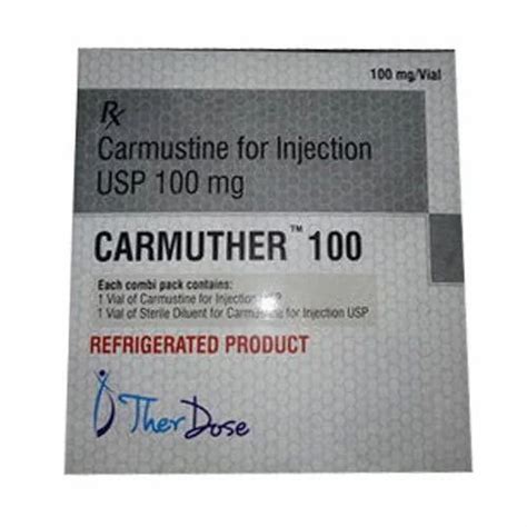 Carmustine Injection at Rs 3500/vial | Anti Cancer Injection in Chennai | ID: 16006080855