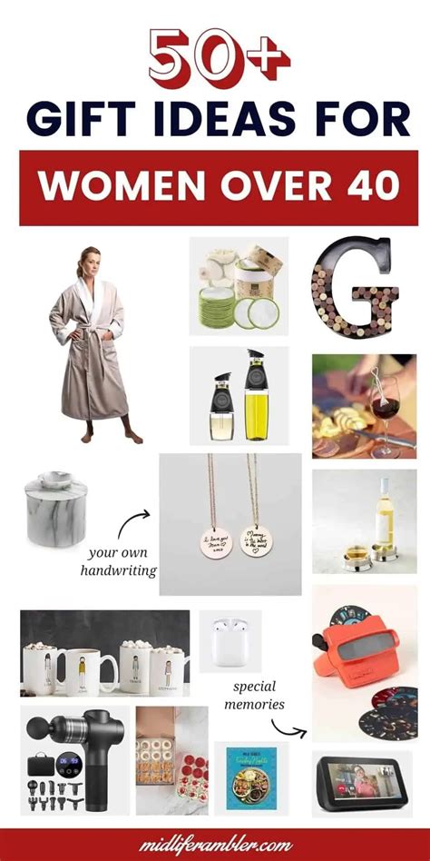 The Best Gifts For Women Over 40: Gift Guide 2023 – Midlife Rambler