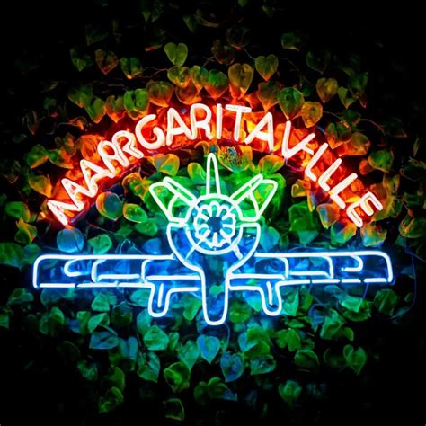 The Ultimate Jimmy Buffett Margaritaville Airplane Neon Sign for Your ...