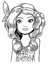 Mia And Me Coloring Pages  Best Coloring For Kids sketch template