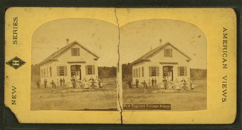 File:New England village school, from Robert N. Dennis collection of stereoscopic views.png ...