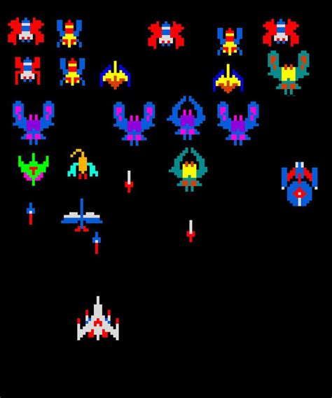 Galaga (1981) | Retro gaming art, Gaming wall art, Classic video games