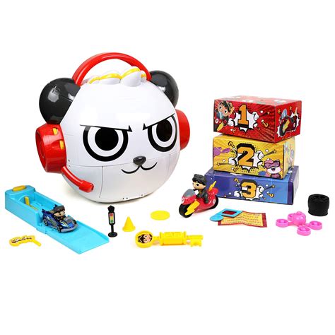 Jada Toys Ryan's World Helicopter With Combo Panda Figure, 6 Feature ...