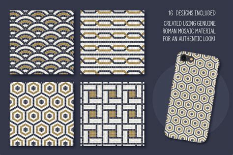 Roman Mosaic repeat Patterns on Behance