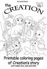 Free Bible Creation Coloring Pages Sketch Page sketch template