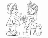 Cute Girls Sculpture Coloring Page For Kids  Free Sculptures Printable sketch template