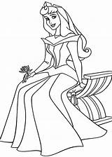 Princess Aurora Coloring Page At GetDrawings  Free Download sketch template