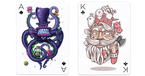 55 Famous Designers And Illustrators Team Up To Create Unique Playing Cards | Bored Panda