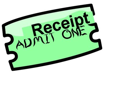 Receipt clip art - vector clip | Clipart Panda - Free Clipart Images