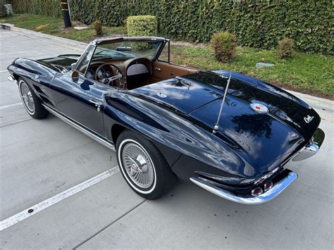 1963 Daytona Blue Corvette Fuel Injected Convertible | Corvette Mike | Used Chevrolet Corvettes ...