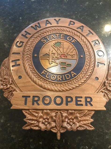 Florida Highway Patrol Badge | Etsy