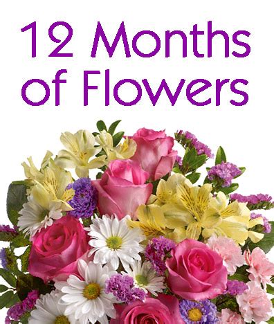 Flowers Delivered Monthly - A Year of Flowers