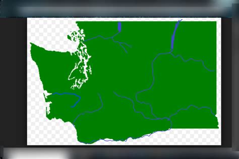 Washington State Rivers Map Diagram | Quizlet