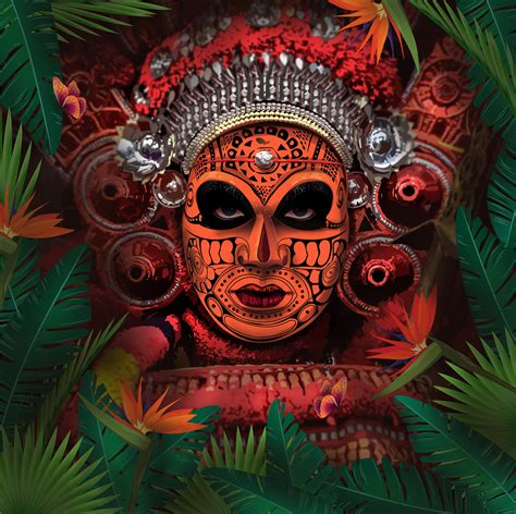 THEYYAM (illustration) on Behance