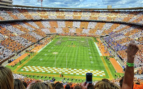 Neyland Stadium Tennessee Volunteers Stadium stands american football ...