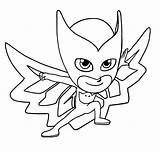 Printable Pj Masks Coloring Pages At GetDrawings  Free Download sketch template