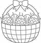 Easter basket coloring Pages To Download And Print For Free sketch template