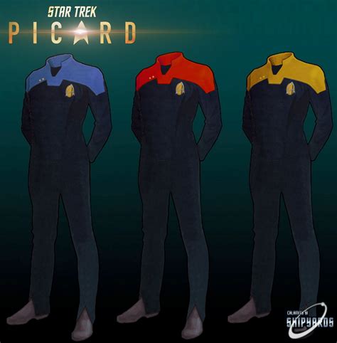 Star Trek Picard Uniforms by calamitySi on DeviantArt