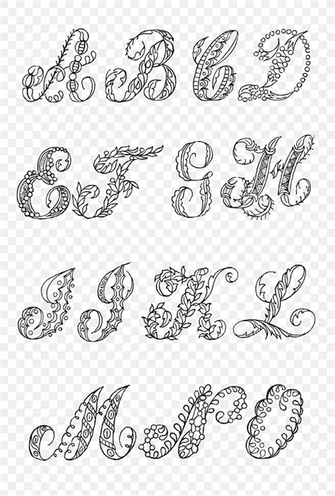 Decorative Letters Alphabet Floral Design Font, PNG, 1080x1600px, Decorative Letters, Alphabet ...