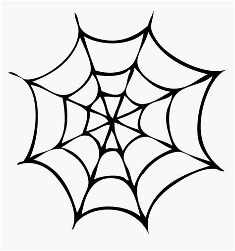 Transparent Spider Web Clip Art - Spider Web Black And White, HD Png Download , Transparent Png ...