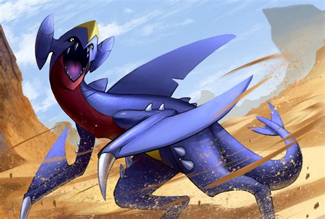 ArtStation - Garchomp (fanart), Joaquín Ponce Vives