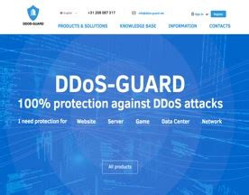 DDoS-Guard Product Details | Reviews, Pricing and Alternatives | 2024