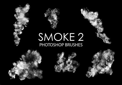 Free Smoke Photoshop Brushes 2 - Smoke Photoshop Brushes | BrushLovers.com