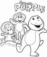 Barney Coloring Pages Printable sketch template