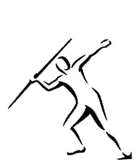 JAVELIN THROWER,SILHOUETTE by Assure Services & Technology Limited - 860880