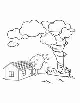 Tornado Coloring Pages Free Printable PDF sketch template