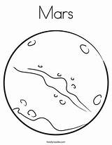 Mars Coloring Page  Planet coloring Pages Space sketch template