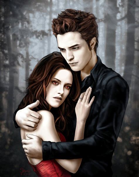 Bella and Edward vamp TWILIGHT by Shellen Twilight Saga Quotes, Twilight Saga Series, Twilight ...