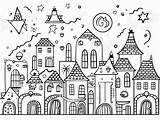 Expressive Line Art Coloring  Page sketch template