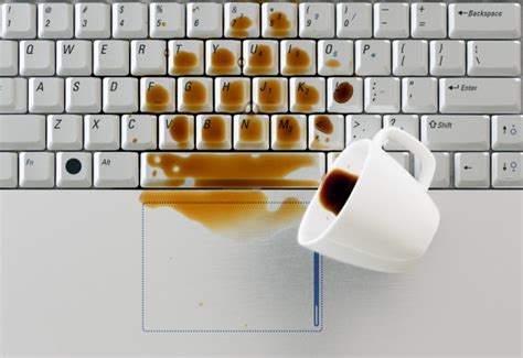 Spilled coffee, soda or water on your laptop? Here's what you need to do