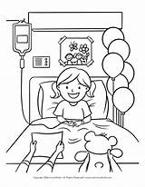 Sick In Bed Coloring Pages Printable For Free Download sketch template