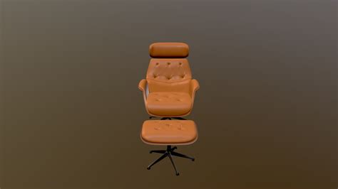 Chair_Leather - Download Free 3D model by supersayianrobin3 [853ce8c] - Sketchfab