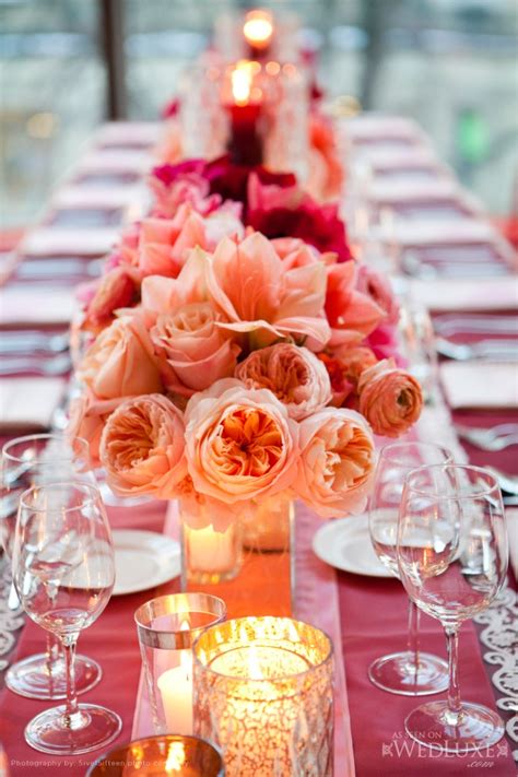 Your Wedding in Colors: Peach and Red - Arabia Weddings